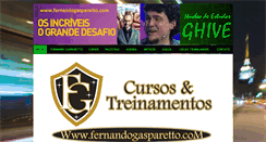 Desktop Screenshot of fernandogasparetto.com